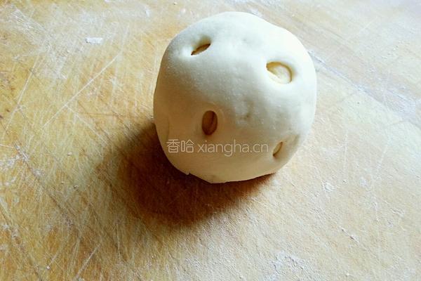 金钱豆沙包的做法图解16
