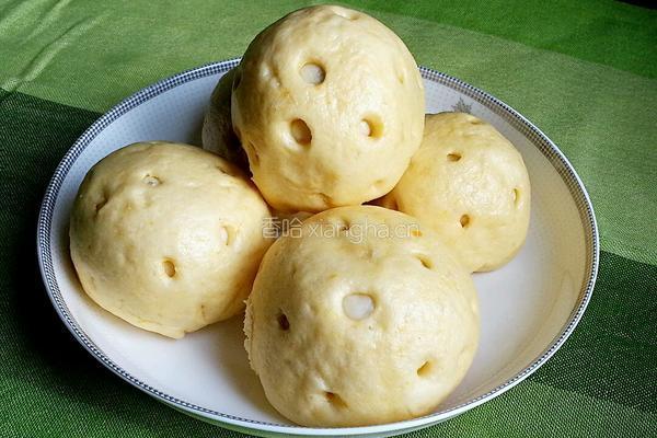 金钱豆沙包的做法图解23