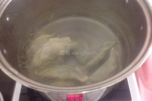 香菜饺子的做法图解11