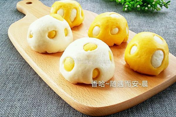 金钱豆沙包的做法图解24