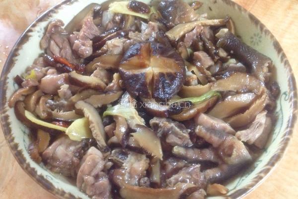 香菇蒸土鸡的做法图解10