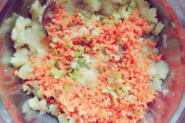 香烤土豆丸子的做法图解5