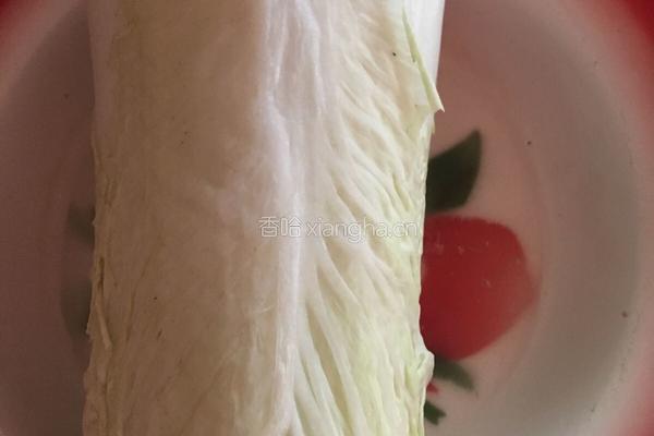 糖醋白菜的做法图解1