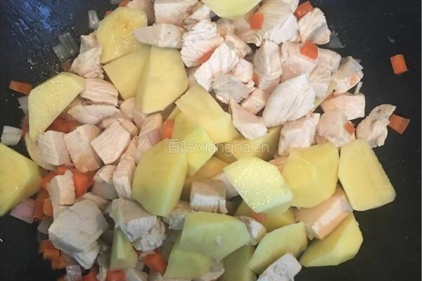 咖喱鸡肉的做法图解4