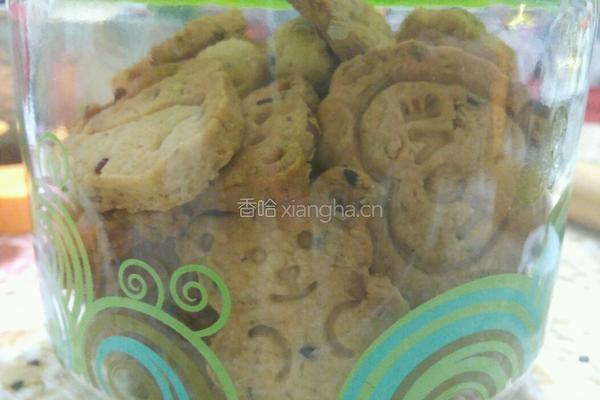 核桃榛子黑芝麻儿童饼干的做法图解12