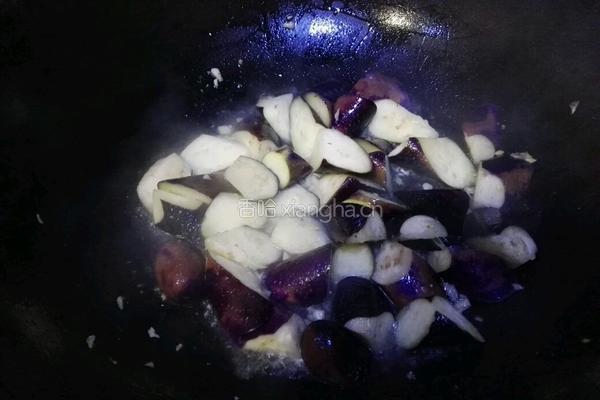 肉末茄子的做法图解6