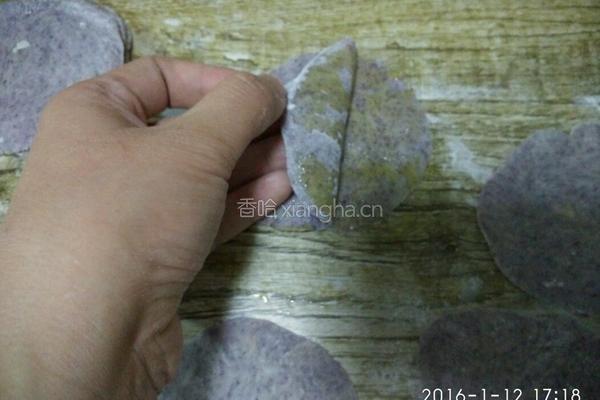 黑米卷饼-鸡丝豆芽馅的做法图解18