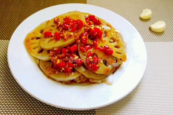 凉拌藕片的做法图解7