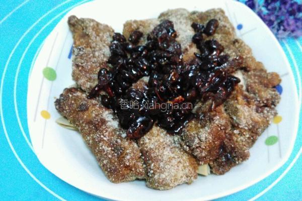 八宝豆豉粉蒸排骨的做法图解11
