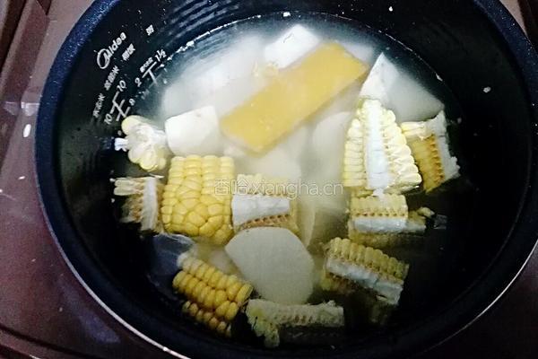 玉米番薯粥的做法图解5