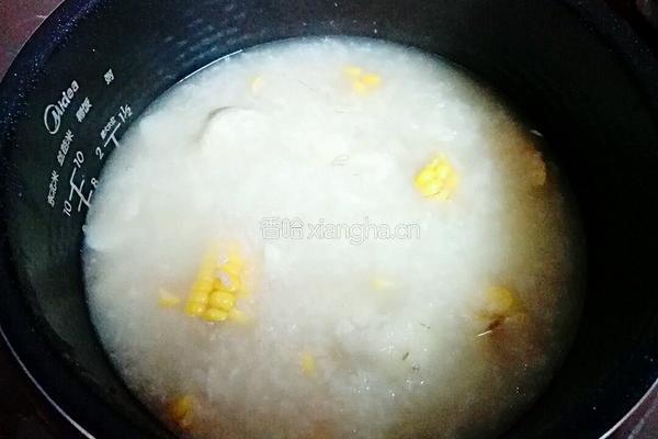 玉米番薯粥的做法图解7