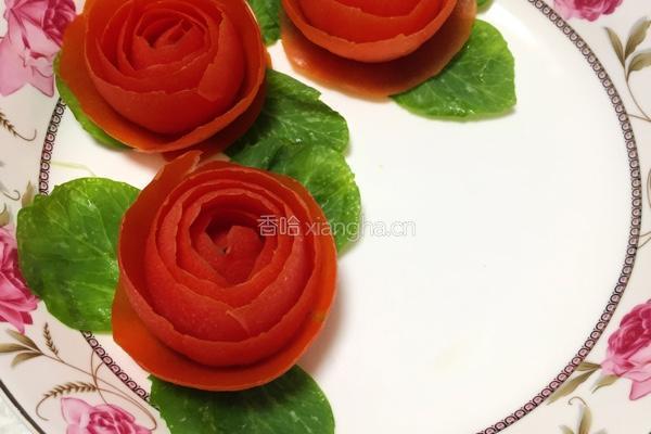 番茄玫瑰花的做法图解10