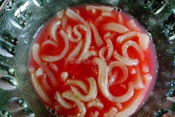 五彩肉皮冻之富贵花开的做法图解13