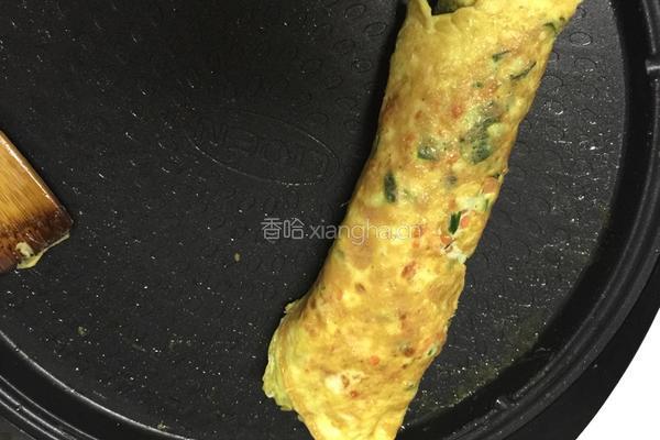 蔬菜鸡蛋饼的做法图解6