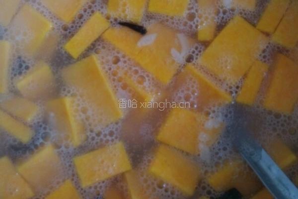 南瓜木耳糯米粥的做法图解6
