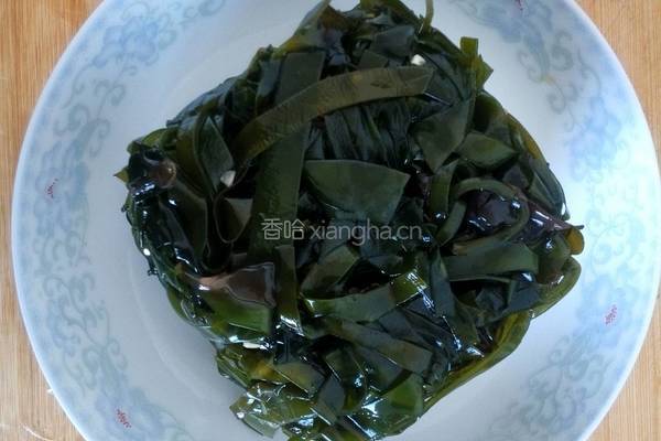 木耳拌海带的做法图解3