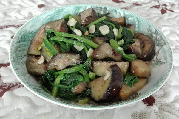 茄子炒菠菜的做法图解14