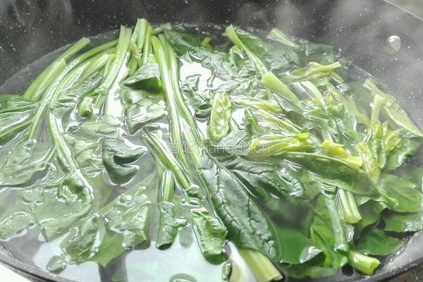 茄子炒菠菜的做法图解5