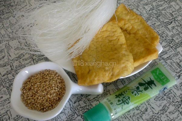 芥末菠菜的做法图解2