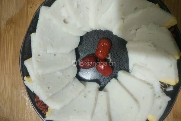 聚宝盆（扣蒸鱼糕）的做法图解4