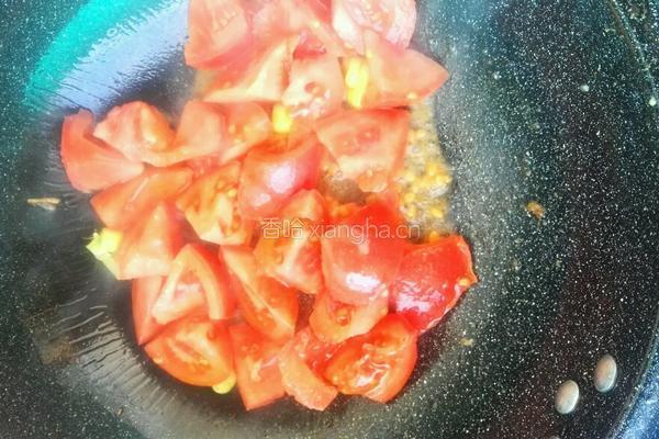 蕃茄炒蛋的做法图解4