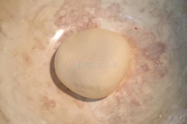 芝麻红豆小面包的做法图解3