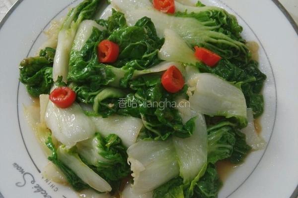 耗油小白菜