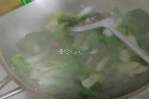 耗油小白菜的做法图解4