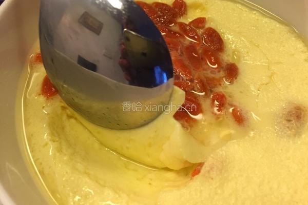 枸杞蒸蛋的做法图解7