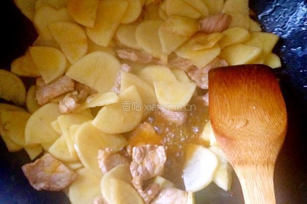 青椒土豆肉片的做法图解5