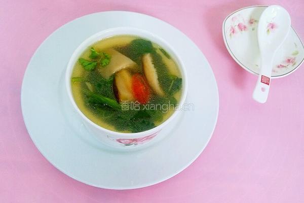 西洋菜香菇汤的做法图解10