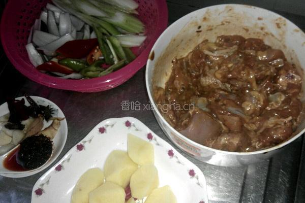 香辣鸡煲的做法图解10