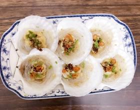 蒜蓉粉丝蒸元贝[图]