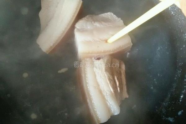 梅菜扣肉的做法图解3
