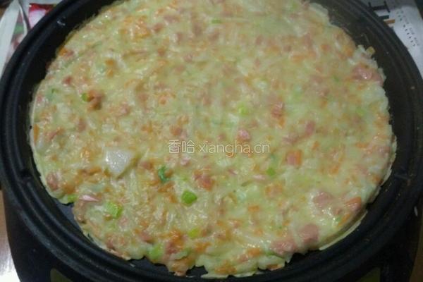 疏菜饼的做法图解4