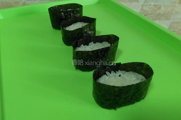 海藻寿司的做法图解7