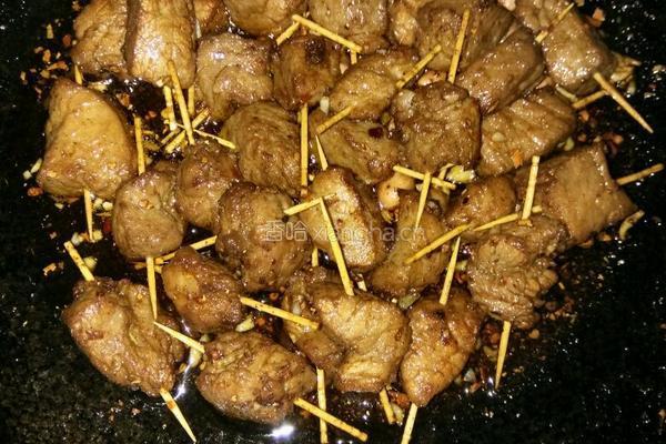 香辣牙签肉的做法图解9