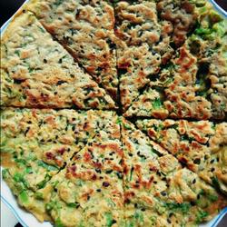 青菜芝麻饼的做法[图]