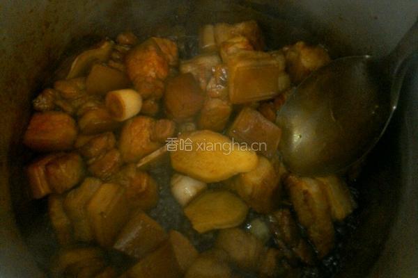 红烧肉鹌鹑蛋的做法图解7