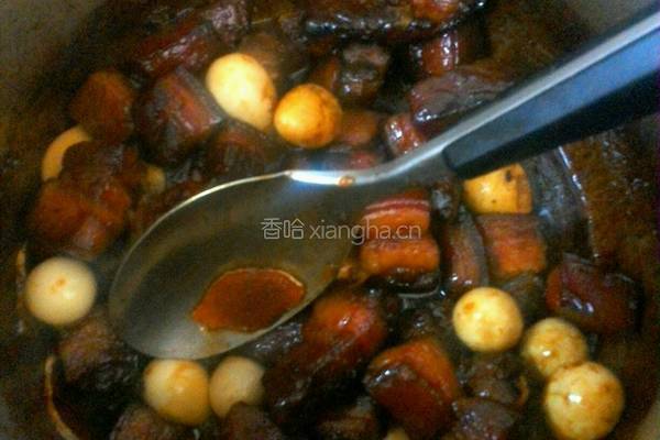 红烧肉鹌鹑蛋的做法图解10