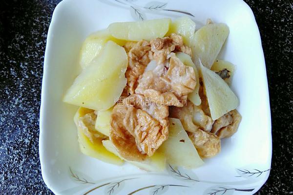 土豆烧油面筋的做法图解15