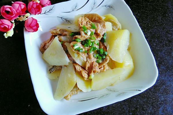 土豆烧油面筋的做法图解17