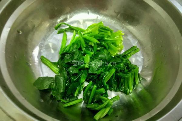 菠菜虾仁粥的做法图解3