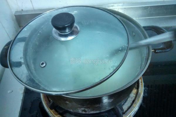 菠菜虾仁粥的做法图解7