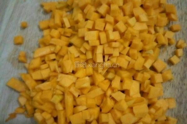 南瓜小米粥的做法图解2