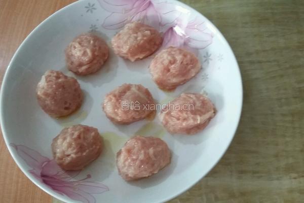 白萝卜肉丸子的做法图解6