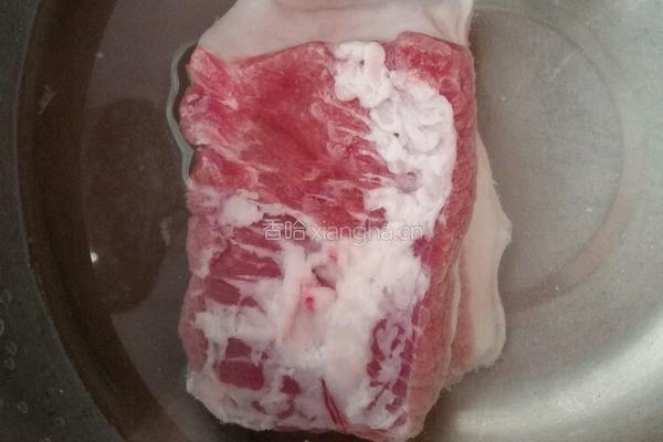 苕皮回锅肉的做法图解1