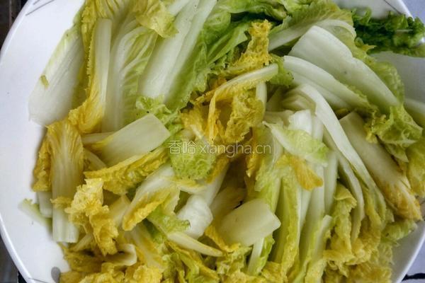 蒜蓉粉丝蒸娃娃菜的做法图解3