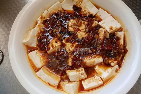 蒜蓉鱼香蒸豆腐（福）的做法图解11