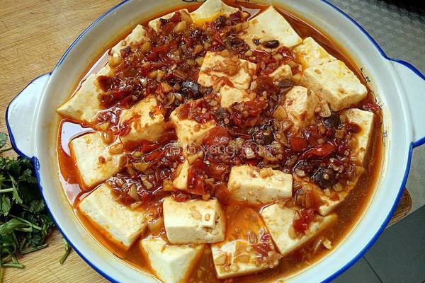 蒜蓉鱼香蒸豆腐（福）的做法图解13